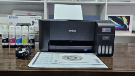 Máy in Epson EcoTank L3210 sử dụng loại mực nào?