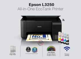 Máy in Epson EcoTank L3250 sử dụng loại mực nào?