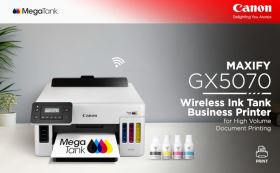 Canon MAXIFY GX5070 và mực Canon GI-76 – Giải pháp in ấn hiệu quả cho doanh nghiệp hiện đại